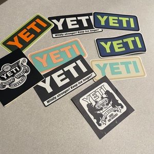 Yeti Stickers